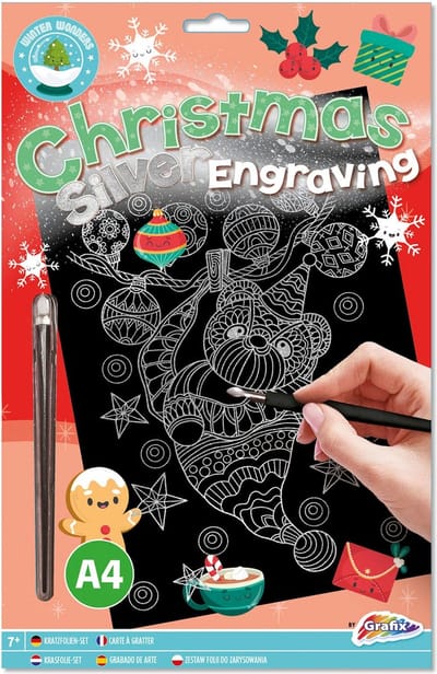 Kerstknutsel Graveerkunst - inclusief kraspen