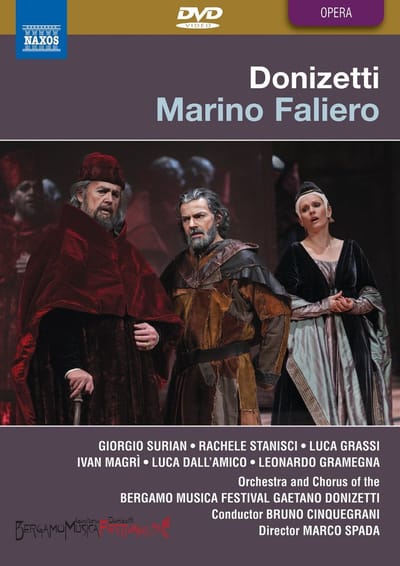 Orchestra E Coro Del Bergamo Musica - Donizetti: Marin Faliero (2 DVD)