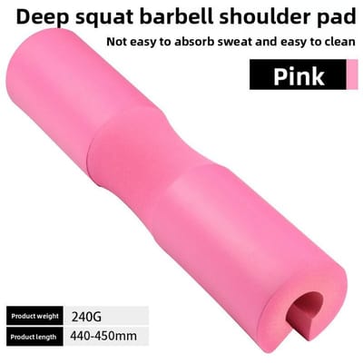 Fitness Barbell Schouderkussen Schuim Nekkussen Squat Gewichtheffen Spons Schouderkussen Heupbrug Heup Duwen Schouderkussen