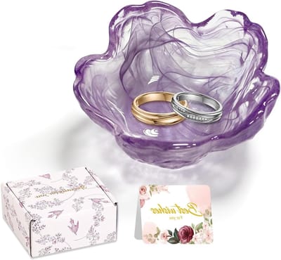 Sieradenhouder voor Ringen en Sieraden - Schattige Organiser voor Dresser, Badkamer en Slaapkamer Decoratie - Aesthetic Trinket Dish voor Valentijnsdag en Speciale Gelegenheden