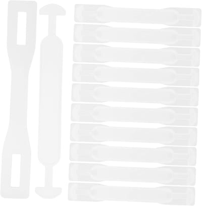 Plastic Draagbeugels - Verhuisgrepen Handvatten - Dozen Dragen - Sterke Draagkracht - 100 Stuks - Transparant