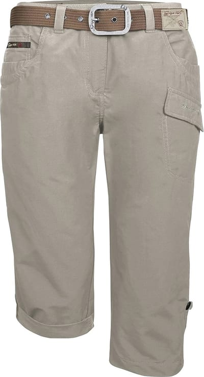 Dames Casual Capri Broek Met Verstelbare Beenlengte - Korte Broek Met Praktische Zakken