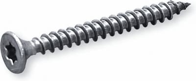 HECO TOPIX-Plus spaanplaatschroef 5x25mm - platkop - verzinkt - voldraad - HD-20 - 60819 (Per 500 stuks)