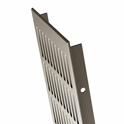 Ventilatierooster Aluminium 130 mm - Diverse Kleuren en Lengtes