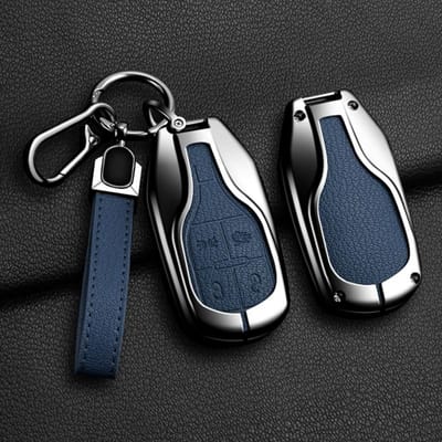 Zinklegering Auto Sleutelhoesje Voor Maserati Ghibli President Grecale Levante Granturismo Quattroporte Grancabrio Mc2 Accessoires black
