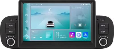 Autoradio met bluetooth - Carplay - Voor Fiat Panda (2013-2020) - Geschikt voor Apple en Android - Stereo - Navigatie - Navigatiesysteem auto - 1GB 32GB