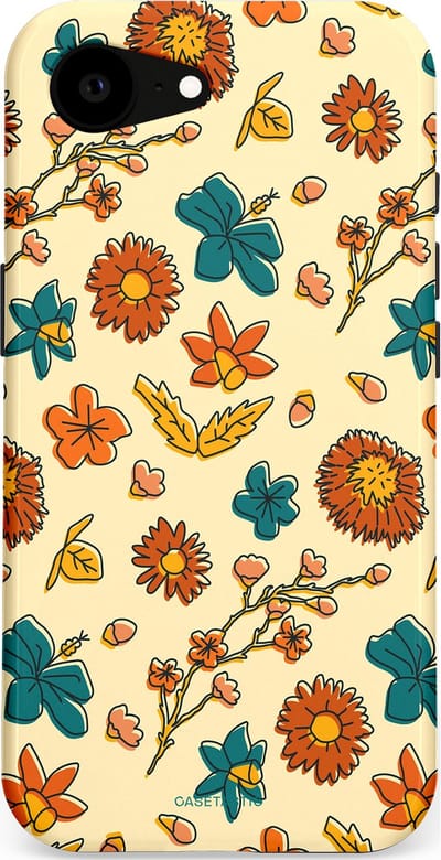 Casetastic Hoesje Geschikt voor Apple iPhone 16e Magsafe - Stijlvolle Beschermende Duo-layer Case - Boranisch veld