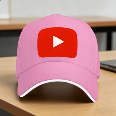 Casquette de Baseball Décontractée Youtube Chapeau Trucker d'Été Haute Qualité Chasse Camping Casquette Snapback Hommes Femmes Casquettes de Baseball Mode One Size