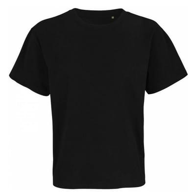 SOLS Unisex volwassen Legacy oversized T-shirt (Diep zwart)