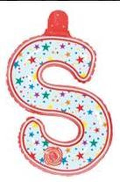 opblaasbare letter S