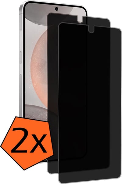 Screenprotector - 2 Stuks - Geschikt voor Samsung Galaxy S24 - Privacy Filter - Gehard Glas - Beschermglas - Tempered Glass - Screen Protector