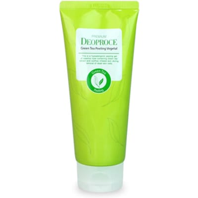 Premium Deoproce Groene Thee Peeling Plantaardig 170g*1St/2St/3St 1Pc yellow