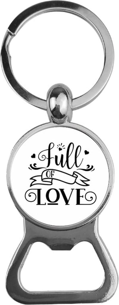 Bieropener Glas - Full Of Love