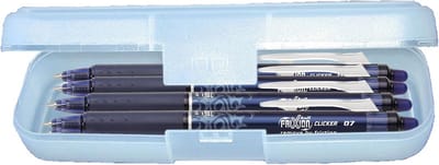 Uitwisbare Rollerball Pen Met Drukmechanisme | Frixion Technologie | 6 Stuks Blauwzwart