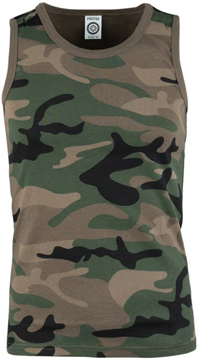 Fostex Singlet woodland camo