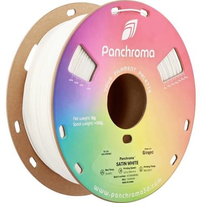 Polymaker CA05009 Panchroma™ Satin Filament PLA kunststof Gesatineerd, Hoge stijfheid 1.75 mm 1000 g Wit 1 stuk(s)