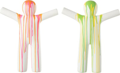 J-Line figuur P'tit Maurice Verf - polyresin - mix - large - 2 stuks