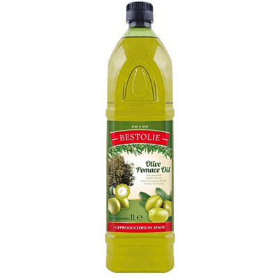 Bestolie Olijfolie uit Persresten - 1 liter - Koken & Bakken - Voedzame Olijfolie voor Algemeen Gebruik