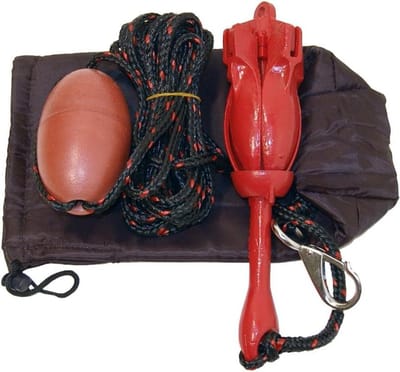 Anker Set - Opvouwbaar Anker - Boot Vastleggen - Inclusief Opbergtas - 25 Voet Lijn - Veelkleurig