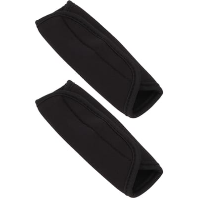 Lot de 2 housses de rechange pour poignées de poussette, tubes polis, protection pour accoudoirs de fauteuil roulant