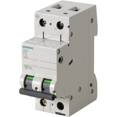 Siemens 5SL65166 5SL6516-6 Zekeringautomaat 16 A 230 V