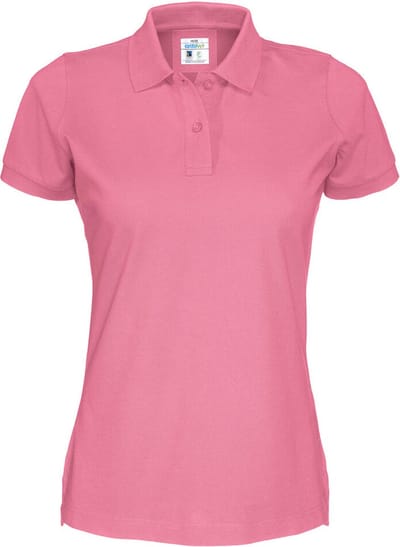 Cottover POLO PIQUE LADY - GOTS GECERTIFICEERD 141005 - Roze - XS