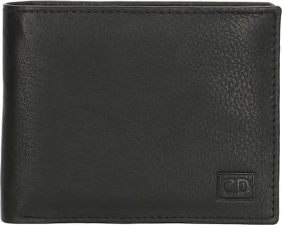 Businessme Billfold - Heren - Leer - Zwart