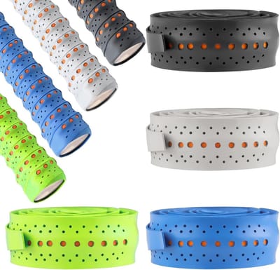 Set van 4 Zelfklevende Gripbanden voor Tennis, Badminton en Squash - Verbeter je Grip en Comfort tijdens het Spelen