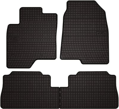 Wielganizator SolidPRO - Rubber Automatten - Chevrolet Captiva SUV - Zwart - Op maat gemaakt
