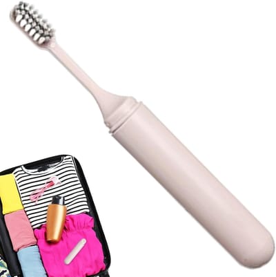 Reistandenborstel Opvouwbaar - Reisaccessoire Mondhygiëne - Compact Reizen - Flexibele Borstelstructuur - 122 cm - Blauw