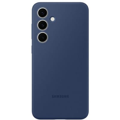 Samsung Silicone Case - Geschikt voor Samsung Galaxy S24 FE - Blauw