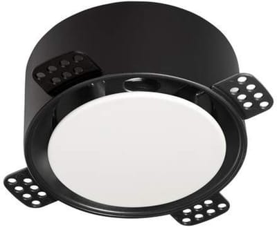 NoShow 2.0 Instucbaar Ventilatieventiel Ø125 mm - Toevoer & Afvoer - Regelbaar - Zwart