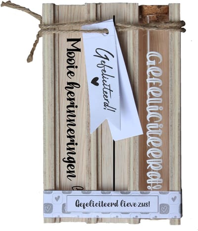 Cadeau zus geld cadeauverpakking - verjaardagscadeau zus - origineel cadeau verjaardag zus
