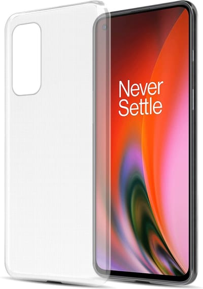 Cadorabo Hoesje geschikt voor OnePlus Nord 2 5G in VOLLEDIG TRANSPARANT - Beschermhoes gemaakt van flexibel TPU Silicone Case Cover