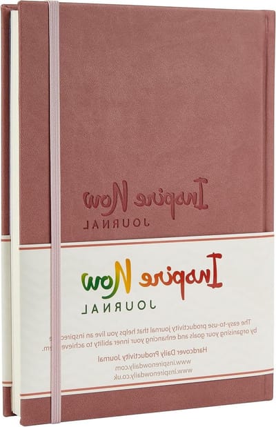 Productiviteit Planner - Agenda Organizer - Doelen Stellen - Ongedateerde Pagina's - A5 Formaat - Roze
