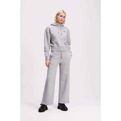 Karl Lagerfeld Ikon Wide Leg Sweatpants Light Grey Melange Taglia: XS | Pantaloni da tuta Outlet | Donna | Grigio
