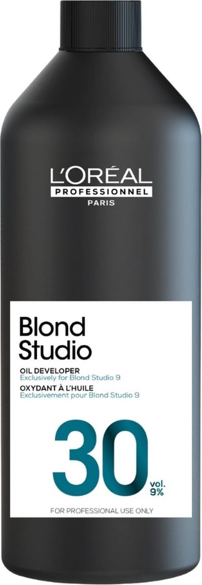 L’Oréal Professionnel - Blond Studio - Oil Developer 30 Vol - Oxydanten voor alle haartypes - 1000 ml