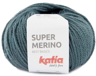 Katia Super Merino - 43 mintturquoise - Wol/Acryl Garen