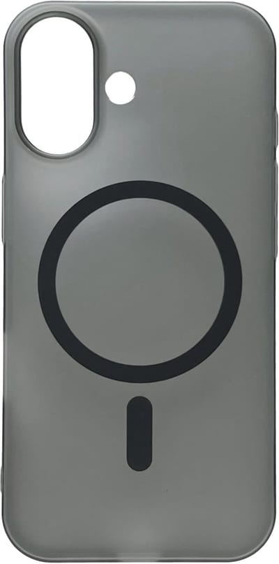 Casemania Hoesje Geschikt voor Apple iPhone 17 - Zwart - Frosted Matte Hardcase Geschikt voor MagSafe - Slim Fit Anti-Fingerprint Back Cover - Draadloos Oplaadbare Telefoonhoesje