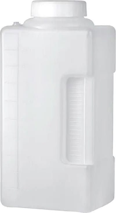 Verzamelfles voor urine - 2 liter - kunststof