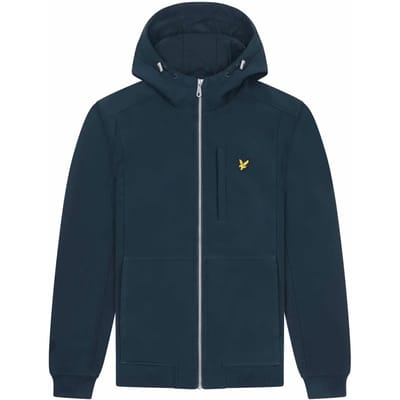 Lyle & Scott - Heren Outdoorjas Softshell Jacket - Blauw - Maat S