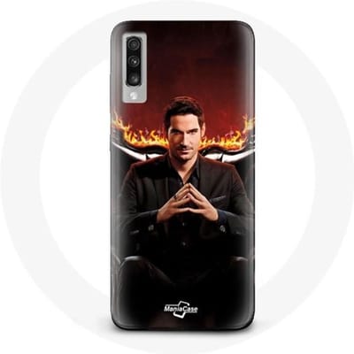Samsung Galaxy A70 hoesje Lucifer Morningstar Series Seizoen 3