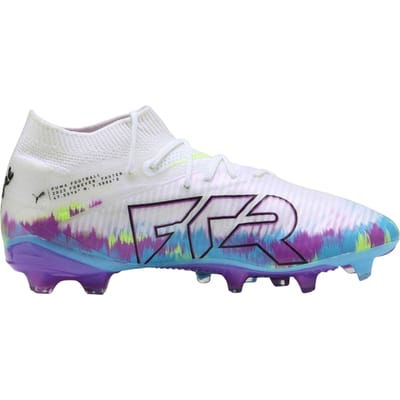 Puma Future 8 voetbalschoenen voor dames, geschikt voor kunstgras (Wit, Groen, Zwart)