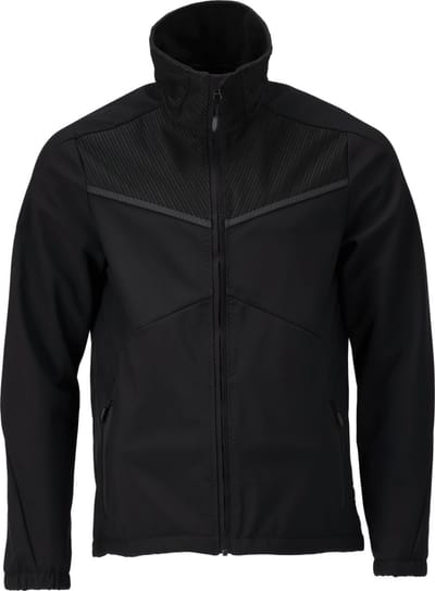 Mascot Customized Softshell jas 22302-649 - Zwart - 2XL