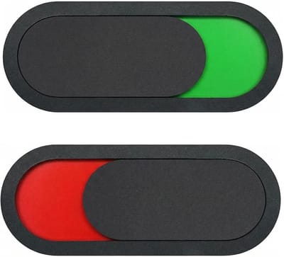 Deurbordje - 2 stuks - vrij-bezet deurbordje - schuifbordje - privacybord - Zelfklevend - voor toiletten, kantoren, badkamers, hotels en vergaderruimtes - zwart - 10 x 4 cm