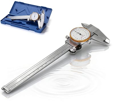 Precisie Meetinstrument 0-150mm - RVS Schokbestendige Schaalverdeling Metingen met 0.02mm Resolutie, Perfect voor Technisch Gebruik en Hobby's