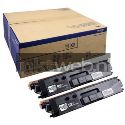 Brother TN-329BK 2-pack zwart (Origineel XXL)