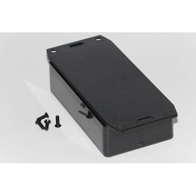 Hammond Electronics 1591BF2BK Universele behuizing 112 x 62 x 31 ABS Zwart 1 stuk(s)