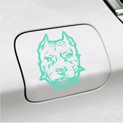 Bumpersticker - Hond - 12,3 X 10 - Mint