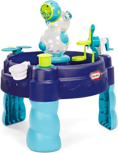 3-in-1 Waterspeeltafel voor Peuters met Schuim- en Bellenmachine - Buiten Speelgoed voor Actieve Kleuters